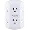 Philips Plug Adapter, Wall Tap, 0 ft., White SPS1740WA/37 - alternate 2